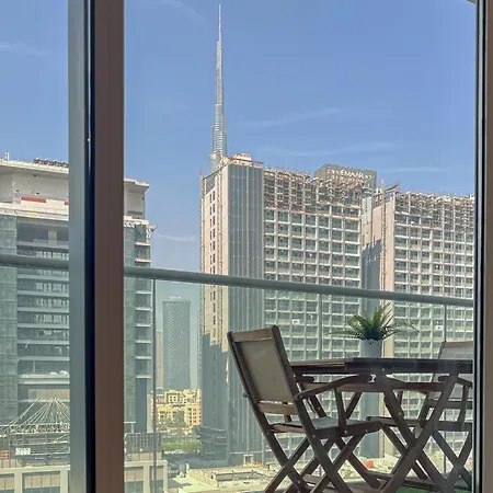 Brand New 1 Bdr Apt In Business Bay With Burj-Khalifa View Dubai Exterior photo