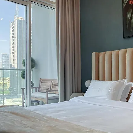 Brand New 1 Bdr Apt In Business Bay With Burj-Khalifa View Dubai Exterior photo